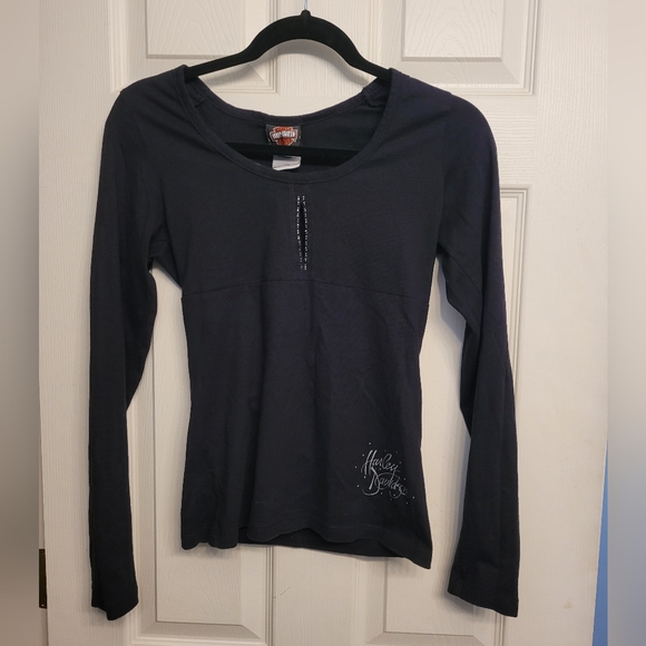 Women's long sleeve Harley Davidson shirt - Picture 1 of 6